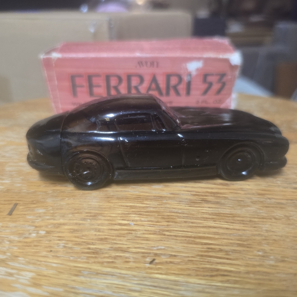 Avon Black Ferrari 53 Model Car